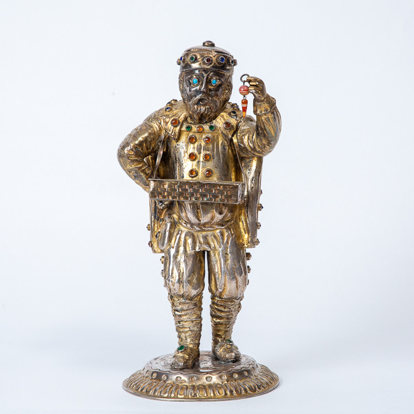 Personnage en vermeil, Hanau, 1860/1880