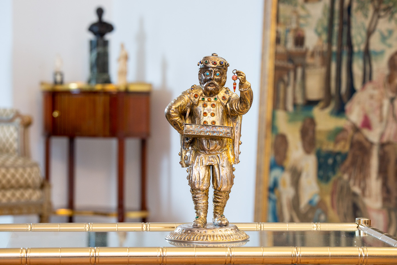 Personnage en vermeil, Hanau, 1860/1880