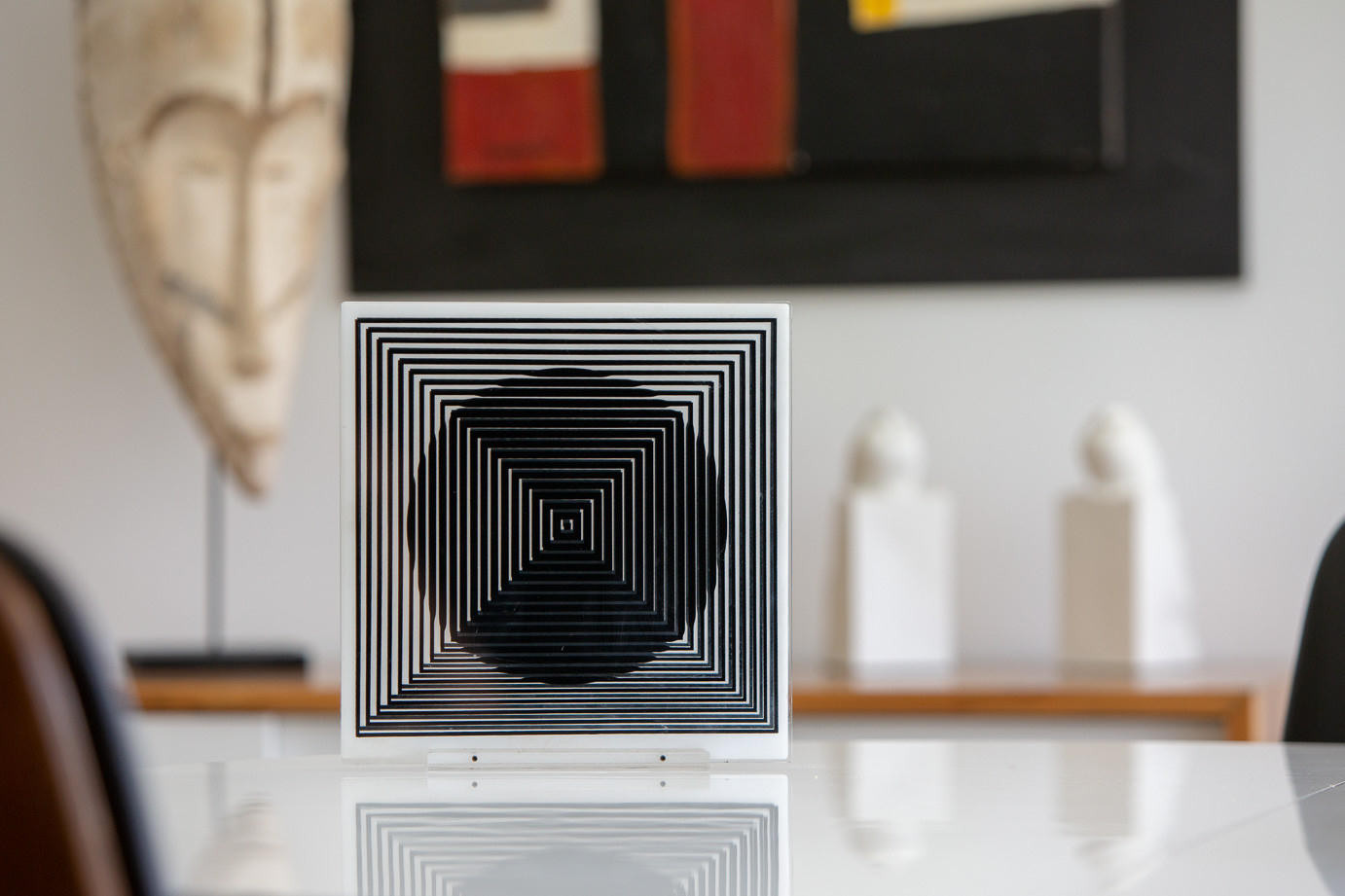 Victor Vasarely (1906-1997)  - Optical sculpture, circa 1970